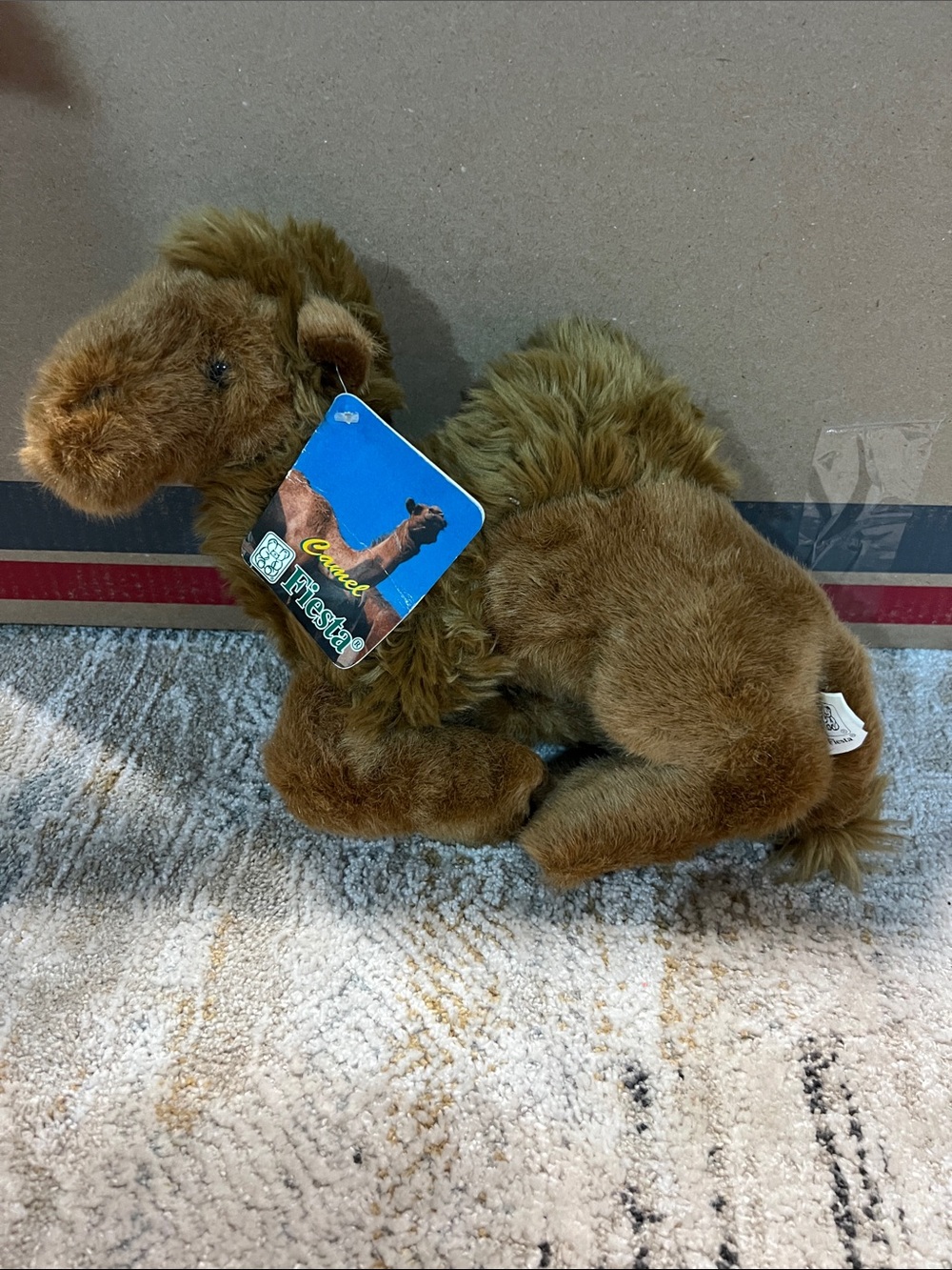 Fiesta Brown Plush Camel y2k kids stuffed animal z32